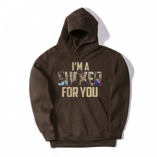 Jonas Brothers i’m a sucker for you Brown Hoodie