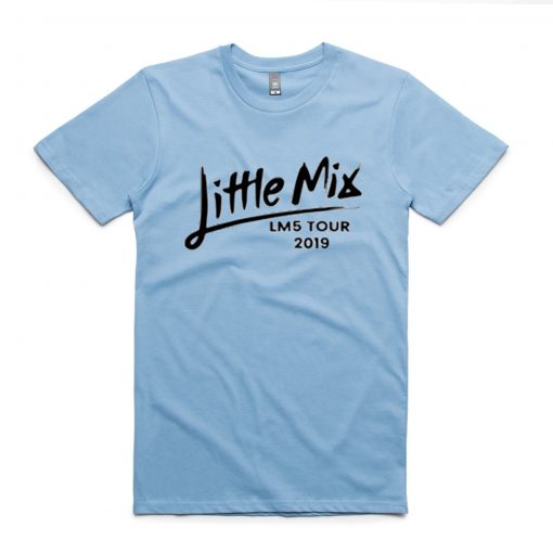 Little Mix blue sea tees