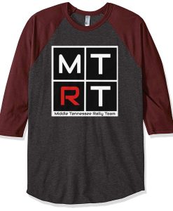 MTRT Grey Brown Sleeves Raglan T shirts