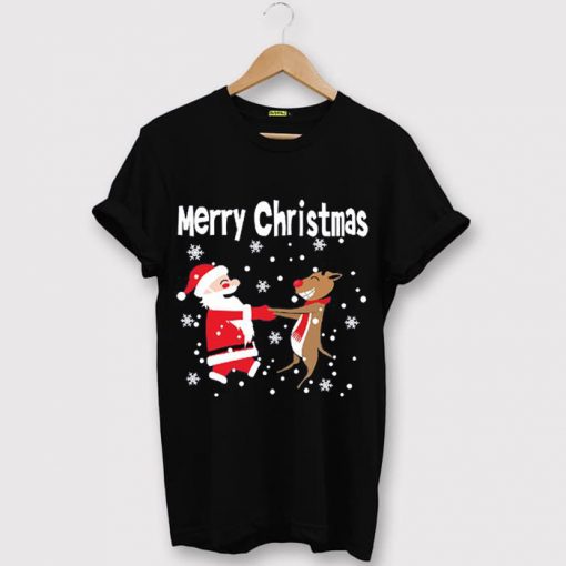Merry Chirstmas Black Tshirts