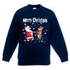Merry Chirstmas Blue Navy Sweatshirts