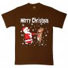 Merry Chirstmas Brown Tshirts