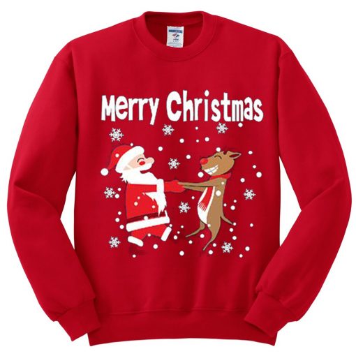 Merry Chirstmas Red Sweatshirts