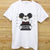 Mickey Mouse Jailed White Tees