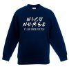 NICU Nurse Blue Navy Sweatshirts
