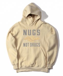Nugs Not Drugs Cream Hoodie