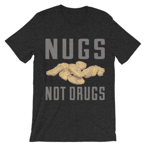 Nugs Not Drugs Grey Asphalt Tshirts