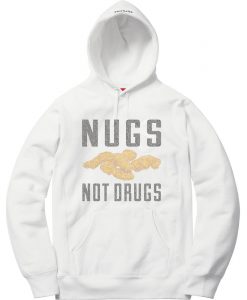 Nugs Not Drugs White Hoodie