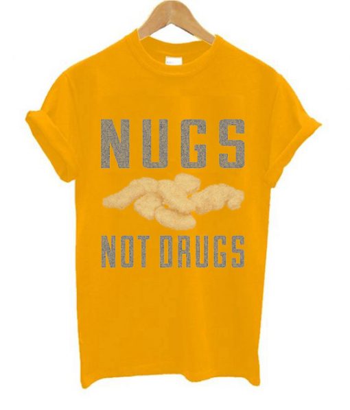 Nugs Not Drugs Yellow Tshirts
