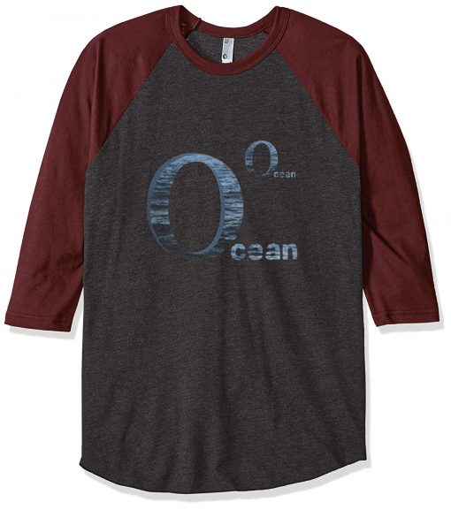 Ocean Grey Brown Sleeves Raglan T shirts