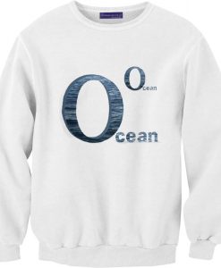 Ocean White Sweatshirts