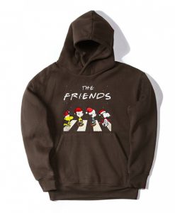 The Christmas Peanuts The Friends Brown Hoodie
