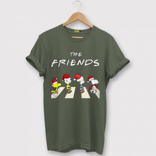 The Christmas Peanuts The Friends Green Army Tees