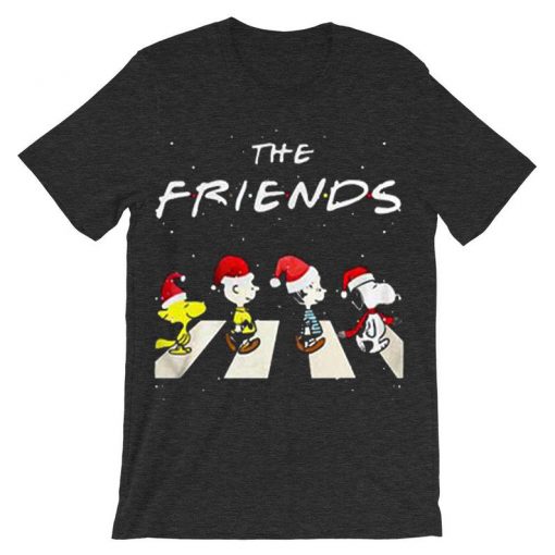 The Christmas Peanuts The Friends Grey Tees