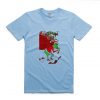 The Grinch Christmast On Snow Blue Tees
