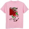 The Grinch Christmast On Snow Pink Tees