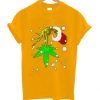 The Grinch Hold Weed Yellow Tshirts