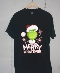 The Grinch Marry Whatever Black Tshirts