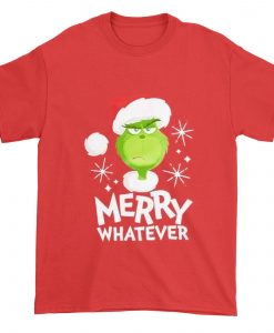 The Grinch Marry Whatever Red Light Tshirts