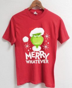 The Grinch Marry Whatever Red Tshirts