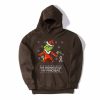 The Grinch Stole My Pancreas Brown Hoodie