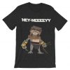 Babu Frik Hey Grey Dark T-shirt