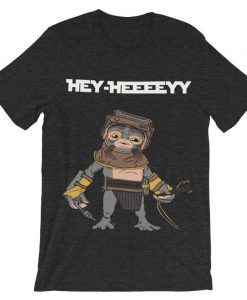 Babu Frik Hey Grey Dark T-shirt