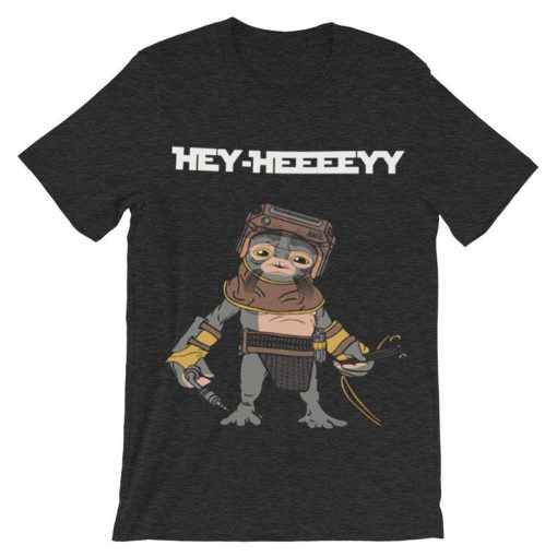 Babu Frik Hey Grey Dark T-shirt