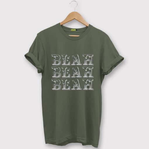 Blah Blah Blah Green Army Tshirt