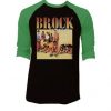 Brockhampton 90s Vintage Black Green Raglan T Shirts