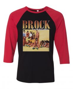 Brockhampton 90s Vintage Black Red Raglan T Shirts