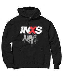 INXS in excess Michael Hutchence The Farriss Brothers Black Hoodie