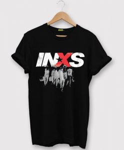 INXS in excess Michael Hutchence The Farriss Brothers Black T shirts