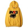 INXS in excess Michael Hutchence The Farriss Brothers Yellow Hoodie