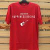 Jonas Brothers Happiness Begins by Guitars Red Tshirts