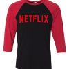Netflix Movie Black Red Raglan Tshirts