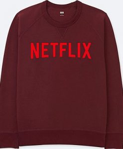 Netflix Movie Maroon Sweatshirts