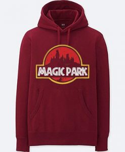 New Design Magic Park Potterhead Maroon Hoodie