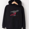 T-rex Female Eclectus Black Hoodie