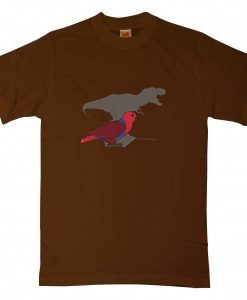 T-rex Female Eclectus brown T-Shirt