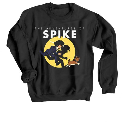 The Adventure of Spike Black Sweatshirts