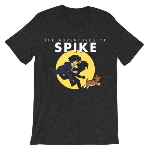 The Adventure of Spike Grey shirts