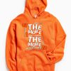 The More You Learn The More You Learn Orange Hoodie