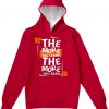 The More You Learn The More You Learn Red Hoodie
