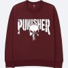 The Punisher Maroon Sweatshirts