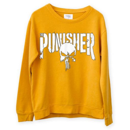 The Punisher Yellow Sweatshirts