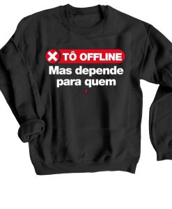 Tô Offline Black Sweatshirts