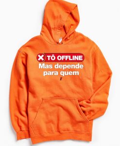 Tô Offline Orange Hoodie