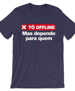 Tô Offline Purple T shirts