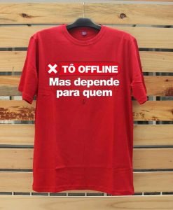 Tô Offline Red Tshirts